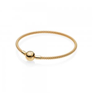 Pulseira PANDORA Shine Crie & Combine Malha Fecho Redondo
