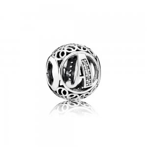 Charm berloques PANDORA Alfabeto Vintage Letra A Charm berloques PANDORA Alfabeto Vintage Letra A
