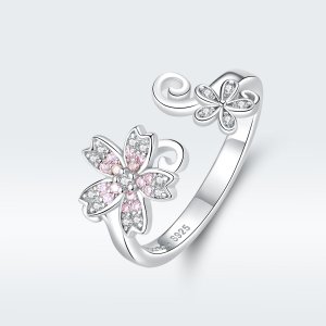 Anel Margarida Deslumbrante estilo Pandora - BSR086