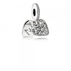 Pingente PANDORA "Você derrete meu coração" - 796372CZ