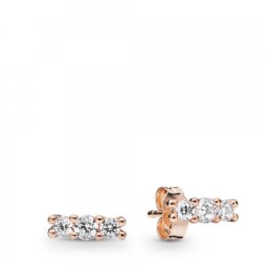 Brincos Petit Elegância cintilante Pandora Rose - 280725CZ