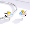 Charm Sorvete Tri-Color Ball estilo Pandora - SCC1532