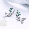 Brincos Petit Saudações dos colibris estilo Pandora - SCE464