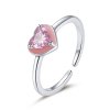 Anel Coração aberto, amor claro estilo Pandora - SCR717 Anel Coração aberto, amor claro estilo Pandora - SCR717