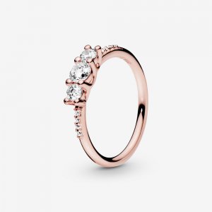 Anel Elegância cintilante Pandora Rose - 186242CZ