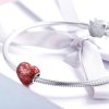 Charm Coração rosa life Pandora - SCC1064