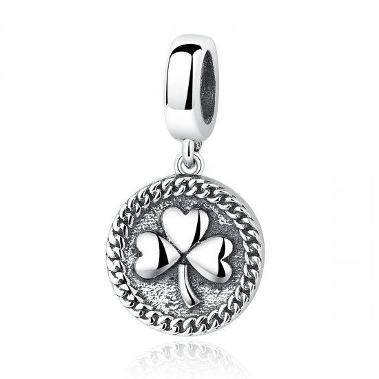 Charm Pendente Trevo life Pandora - SCC039  Clique na imagem para fechar