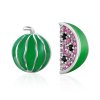 Brincos Petit Amor melancia estilo Pandora - SCE105