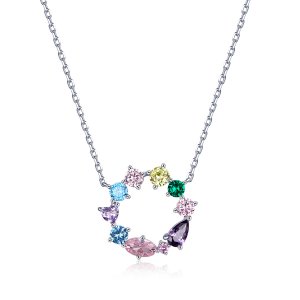 Colar Coroa da Sorte life Pandora - BSN178