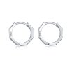 Brinco Argolas Linha Simples estilo Pandora - SCE622 Brinco Argolas Linha Simples estilo Pandora - SCE622