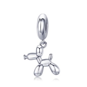 Charm Pendente Cachorro-balão fofo estilo Pandora - SCC981 Charm Pendente Cachorro-balão fofo estilo Pandora - SCC981