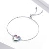 Pulseira Amor do arco-íris estilo Pandora - SCB216