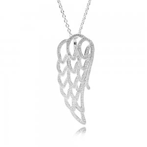 Colar PANDORA Asas de Anjo - 390374CZ-90 Colar PANDORA Asas de Anjo - 390374CZ-90