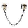 Hearts Corrente de segurança PANDORA de prata with 14k - 790307