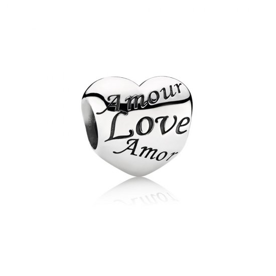 Charm PANDORA de Prata Coração do Amor - 791111  Clique na imagem para fechar