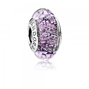 Charm PANDORA Murano Roxo Escuro Brilhante - 791663