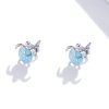 Brincos Petit Tartaruga marinha estilo Pandora - SCE1035