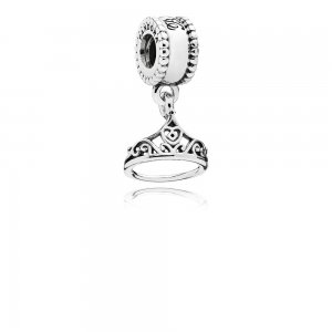 Pingente Pandora de prata Disney, Belle Tiara Pingente Pandora de prata Disney, Belle Tiara