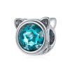 Charm Gato-teal life Pandora - SCC1800 Charm Gato-teal life Pandora - SCC1800