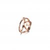 Anel Coração Rosa Espiral Pandora Rose™ - 189263C01