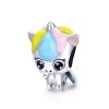 Charm Unicórnio fofo life Pandora - BSC059 Charm Unicórnio fofo life Pandora - BSC059