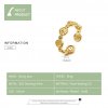 Anel Estrela brilhante estilo Pandora - SCR518