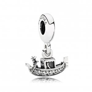 Pingente PANDORA de Prata Gôndola de Veneza - 791143CZ Pingente PANDORA de Prata Gôndola de Veneza - 791143CZ