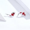 Brincos Petit Koi sortudo estilo Pandora - SCE812