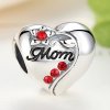 Charm Mamãe coração life Pandora - SCC004