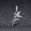 Charm Pendente Fada da Flor Branca estilo Pandora - SCC359