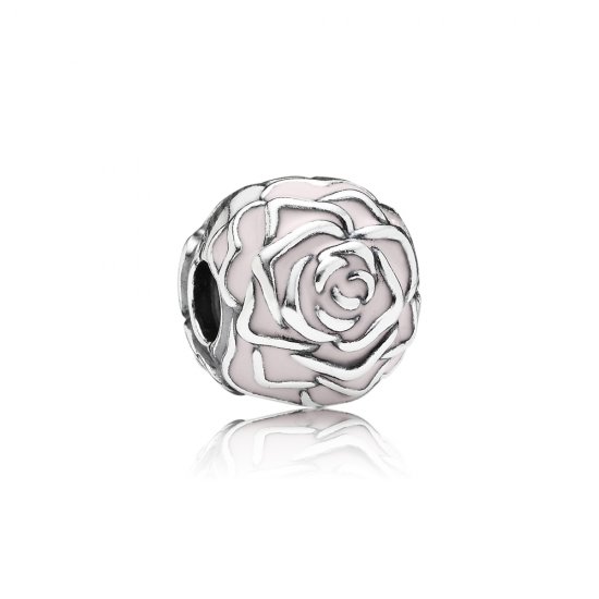 Clipe PANDORA de Prata Esmaltado Jardim de Rosas - 791292EN40  Clique na imagem para fechar