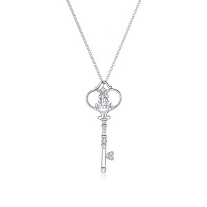 Colar A chave do castelo estilo Pandora - SCN441 Colar A chave do castelo estilo Pandora - SCN441