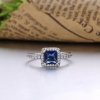 Anel PANDORA Beleza Eterna Azul - 190947NBT