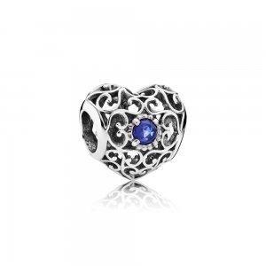 Charm PANDORA Coração de Setembro - 791784SSA
