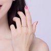Anel Padrões Retrô estilo Pandora Rose - SCR514