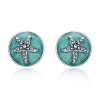 Brincos Petit Fantasy Starfish estilo Pandora - SCE205 Brincos Petit Fantasy Starfish estilo Pandora - SCE205