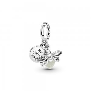 Charm Pendente Vaga-Lume Pandora - 799352C01 Charm Pendente Vaga-Lume Pandora - 799352C01