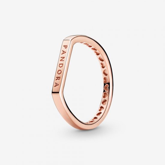 Anel De Barra Pandora Rose™ - 189048C00  Clique na imagem para fechar