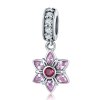 Charm Pendente A dança das flores estilo Pandora - SCC840