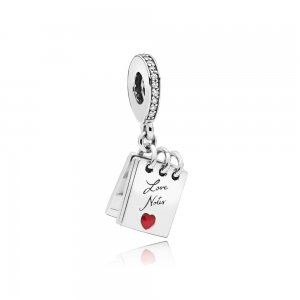 Conta Pendente PANDORA Notas de Amor - 797835CZ Conta Pendente PANDORA Notas de Amor - 797835CZ