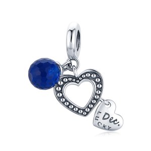 Charm Pendente Sorte de dezembro estilo Pandora - SCC1721 Charm Pendente Sorte de dezembro estilo Pandora - SCC1721