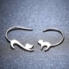 Brincos Petit Gatinho travesso estilo Pandora - SCE073