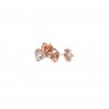 Brincos Petit Coração Elevado cintilante Pandora - 288427C01
