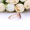 Anel Vidro Murano Rosa & Sai Pandora Rose - 188319PMU