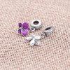 Charm PANDORA Brilhante Flor Orquidea - 791554EN69