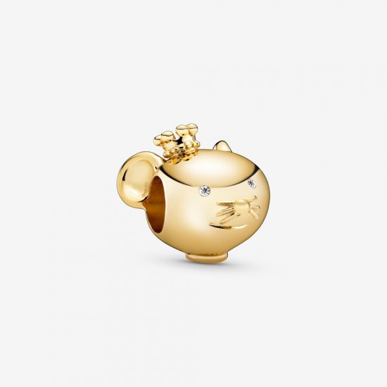 Charm Rato-do-zodíaco brilhante Pandora Shine - 768587C01  Clique na imagem para fechar
