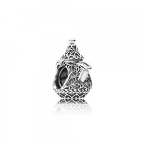 Charm berloques Pandora de prata Pote de café árabe Charm berloques Pandora de prata Pote de café árabe