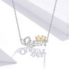 Colar Dois tons rainha estilo Pandora - SCN435