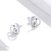 Brincos Petit Vaca fofa estilo Pandora - SCE984