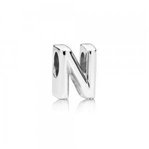 Charm berloques PANDORA Letra N - 797468 Charm berloques PANDORA Letra N - 797468
